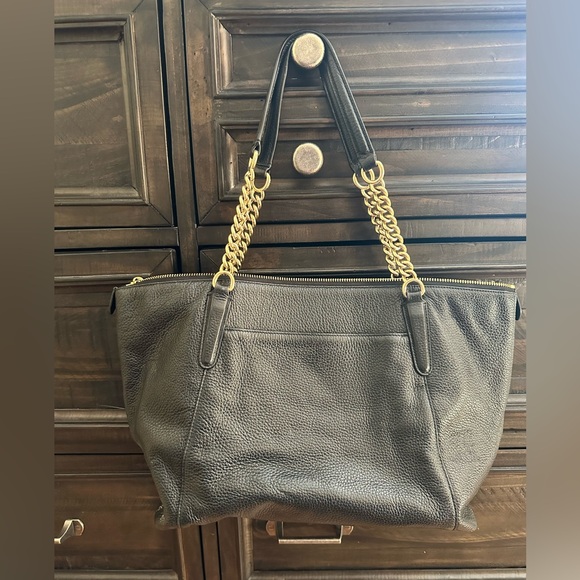 Coach Shoulder Purse - Black - Picture 4 of 7